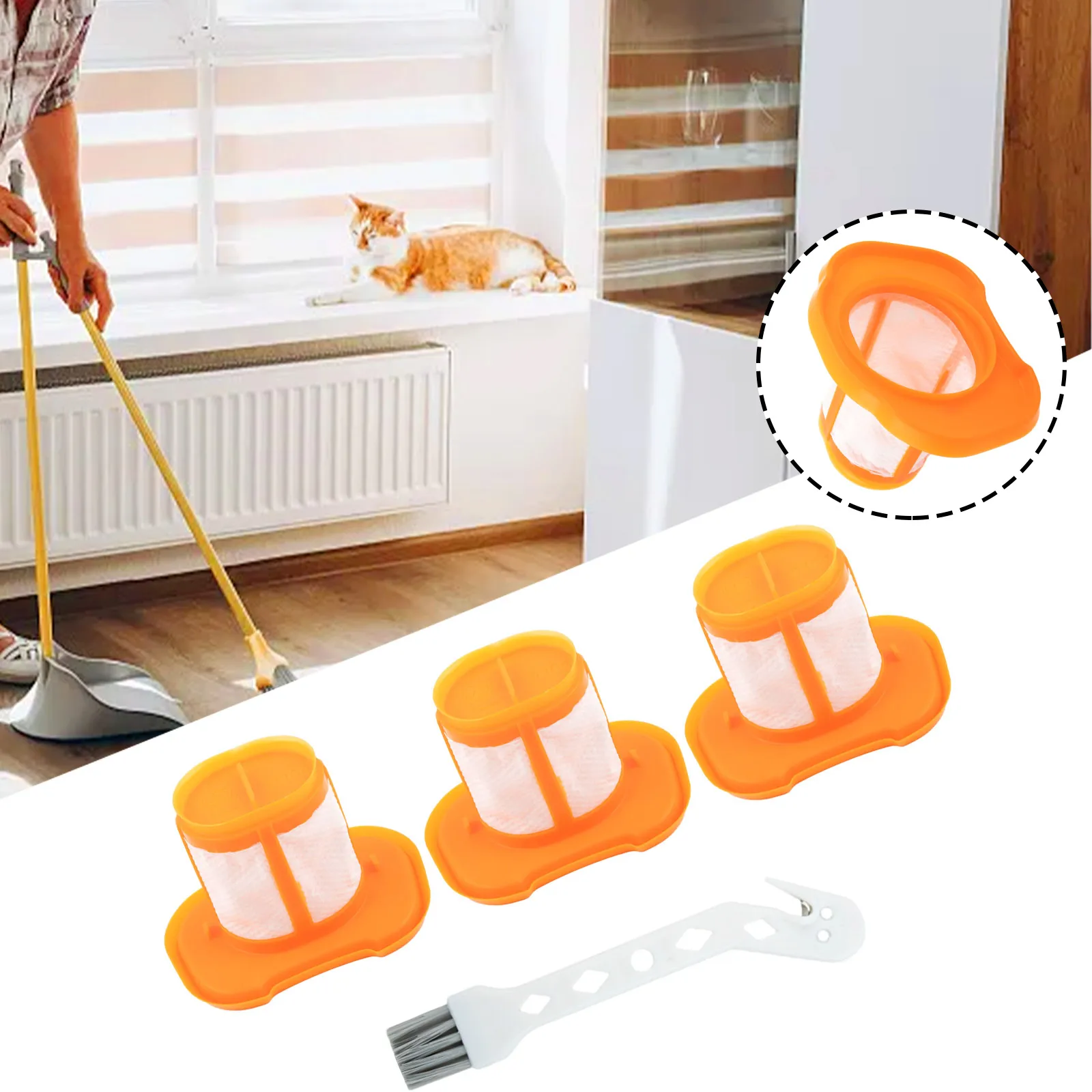 

Фильтр для пылесоса Black + Decker BHHV320B BHHV320J BHHV520BF, запасная деталь для уборки, бытовая техника, 3 шт.