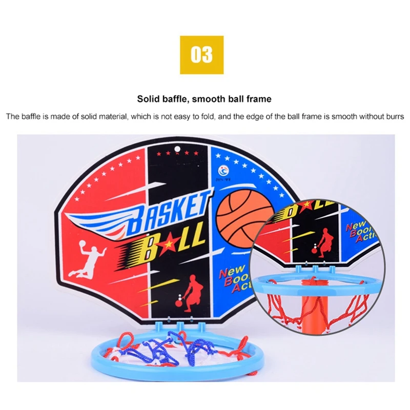 Children Basketball Playing Set Outdoor Sport Adjustable Stand Basket Holder Hoop Goal Game Mini Indoor Boy Kids Basketball Tool basketball hoop basketball stand