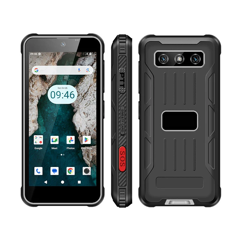 Uniwa-スマートフォン,頑丈,4インチ,R4-Plusインチ,タッチ