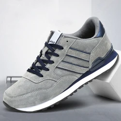 2023 artificial Leather Men Causal Shoes Male Spring Men Casual Light Shoes Sneakers Lac-up Flats Breathable Outdoors Sapato