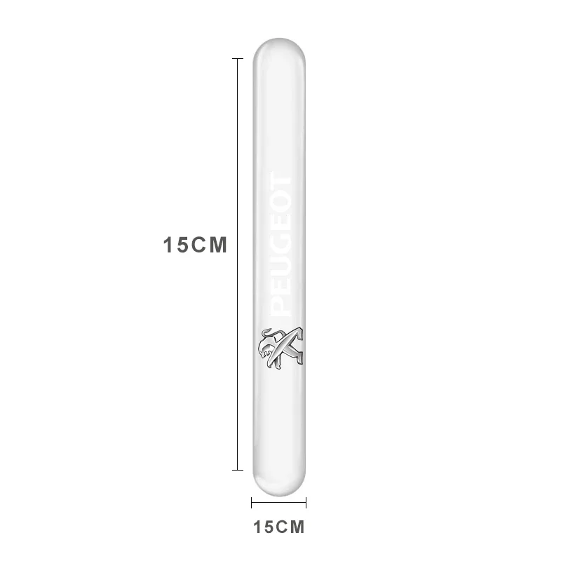 푸조 407 3008 307 308 206 508 208 207 607 301 408 5008용 자동차 도어 핸들 보호 투명 충돌 방지 스트립