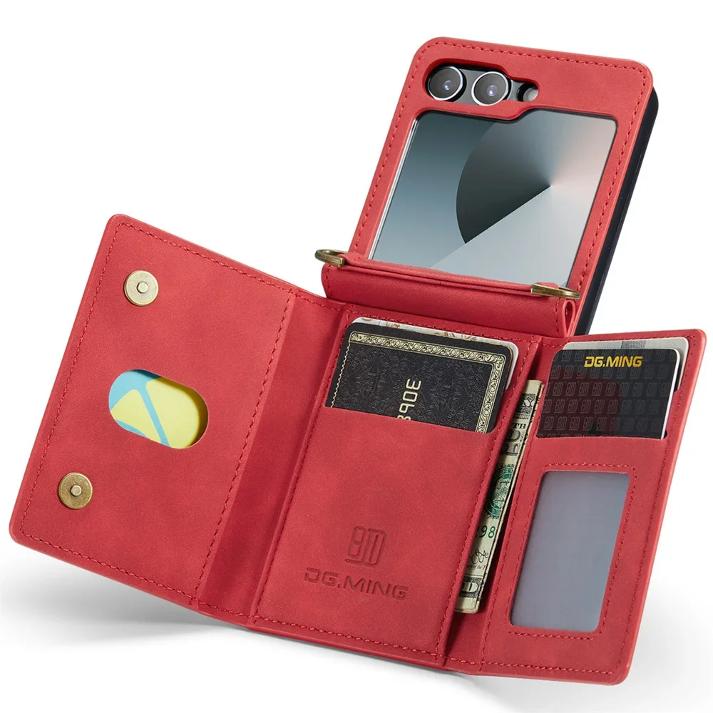 Premium PU Leather Shockproof Wallet Case with Card Holder & Kickstand