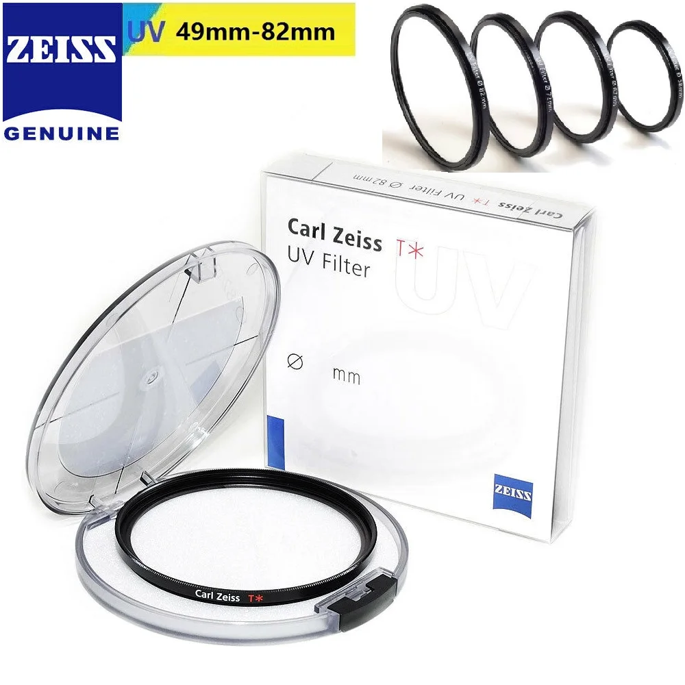 Carl Zeiss T * UV 필터 보호, 오리지널 멀티 코팅 초박형 MC UV, SLR 카메라 렌즈용, 40.5_49 _ Nano
