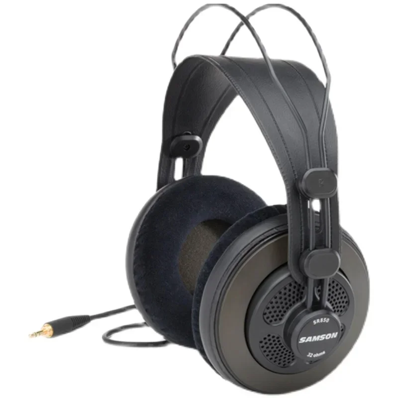 

Samson SR850 Studio Reference Monitor Headphone Dynamic Headset Semi-open Design For Recording Monitoring Music Game Playing