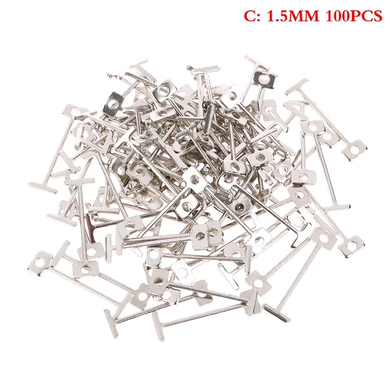 Tile Leveling Tools 100pcs 0.9/1.2/1.5mm Sample Tile Leveling System Can Replace Steel Needle Tile Leveling Device Clearance Tool