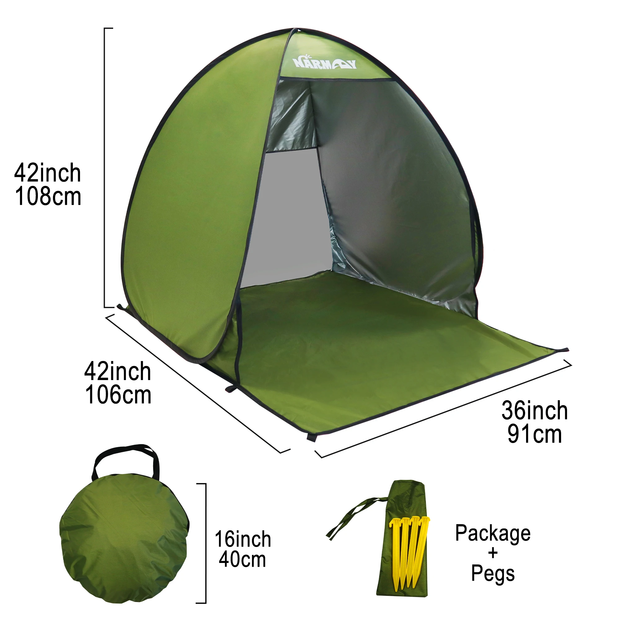 Pop-Up UV Waterproof Beach Tent 5