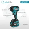 YOFIDRA 1000N.m Brushless Electric Impact Wrench 1/2" Cordless Rechargeable Socket Screwdriver Power Tool For Makita 18V Battery 2
