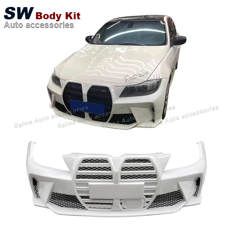 

forHigh Quality M3 Style Front Bumper for BMW 3 Series E90 E92 E93 320 325 05-12 Upgrade Modification M3 Style Front Face Bumper