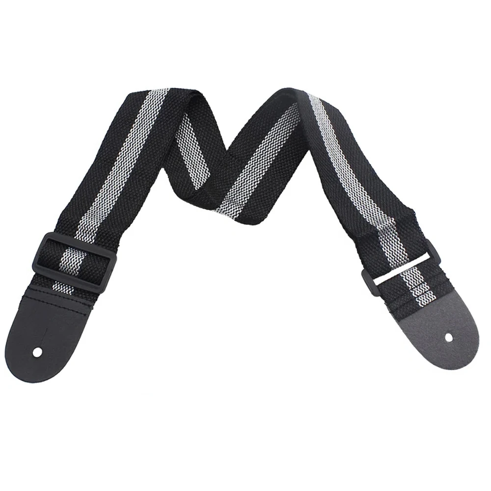 Vibrant Adjustable Guitar Strap with Paddle Clamp