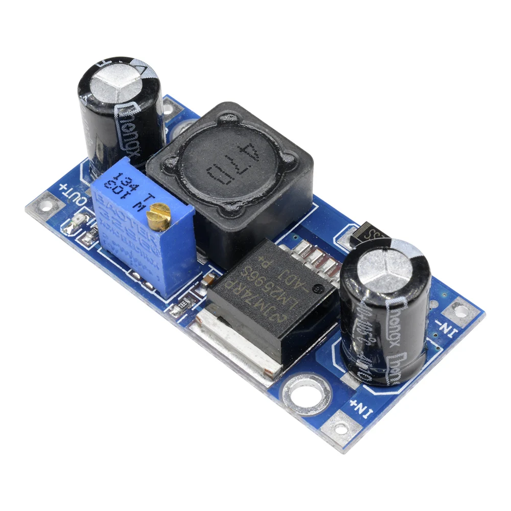 5pcs lm2596s DC-DC Buck Step-Down-Strom versorgungs modul 3a einstellbares Step-Down-Modul lm2596 Spannungs regler 24V 12V 5V 3V