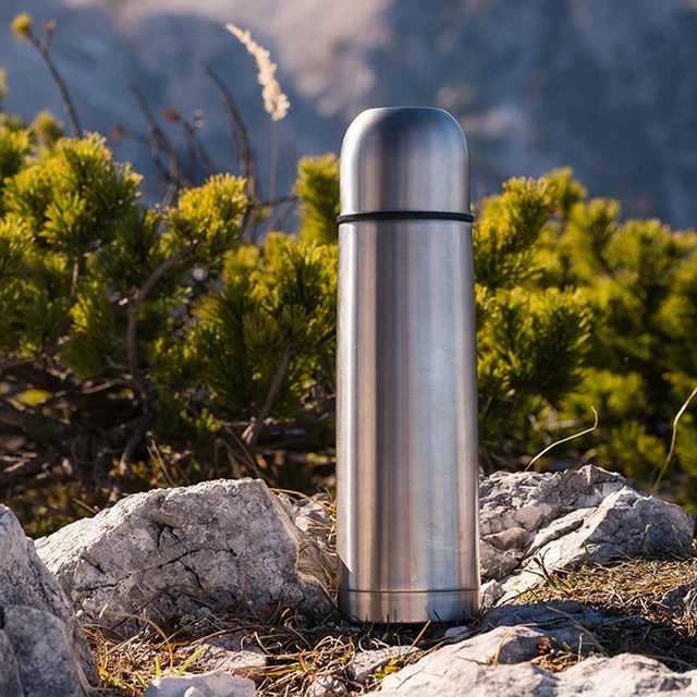 500/ml Bullet Shape Thermal Water Bottle Large Capacity Stainless Steel Water  Bottle Portable Vacuum Flasks Thermos Cup - AliExpress