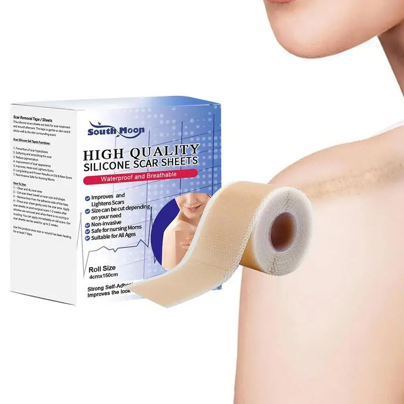 

Scar Care Tape Advanced Scar Removal Sheet Silicone Tape Invisible Self-adhesive Scar Patch Multifunctional Scar Healer Remover