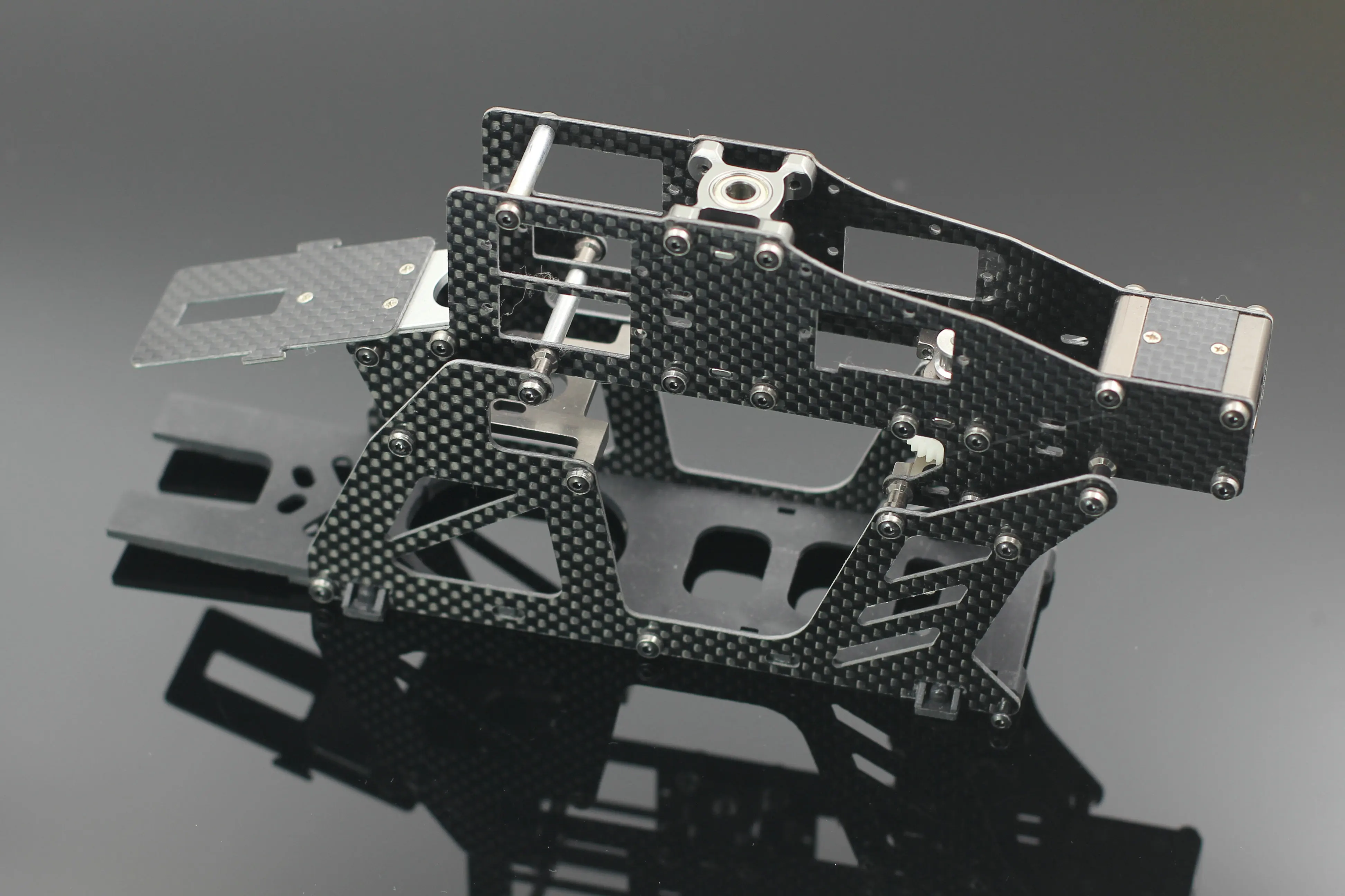 T-rex 450 SE V2 RC Helicopter Carbon Fiber Frame for Align Trex