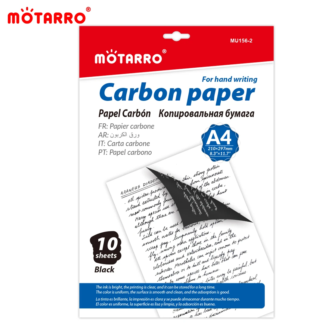 10 Sheets A4 Carbon Paper Reusable Image Paper Pattern Letters Tracing Copy Painting Tracing Accessories transfer carbon paper