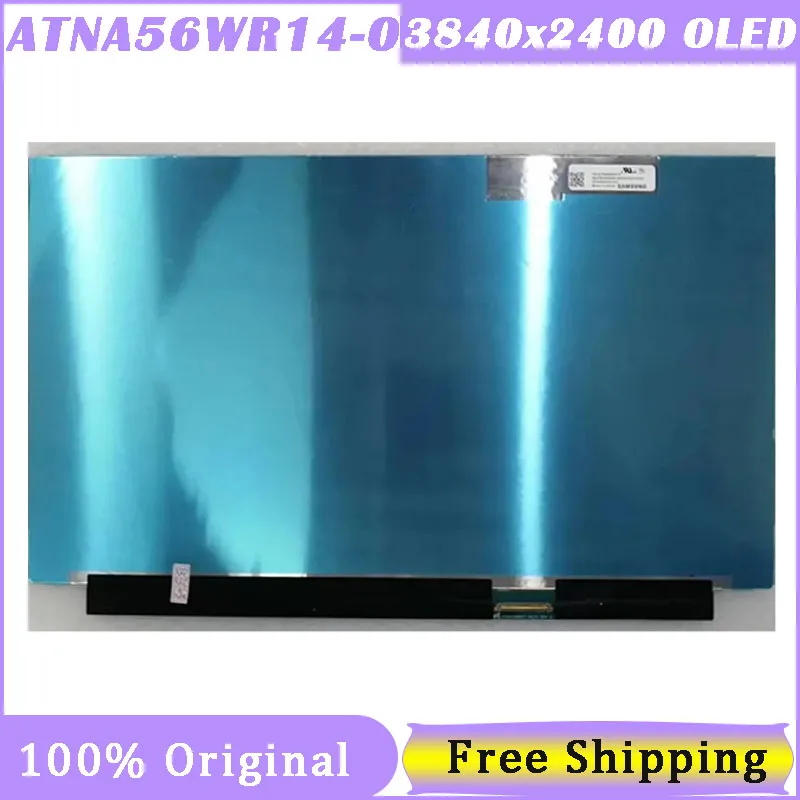 

15,6-дюймовый экран для ноутбука ATNA56WR14 ATNA56WR14-0 SDC4143 15,6*3840 OLED UHD 4K 2160 DCI-P3 40Pin EDP 100% cd/м²