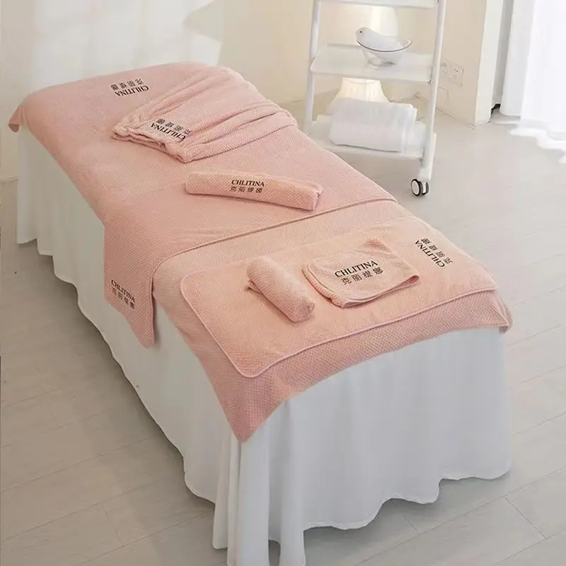 Aesthetic Clinic Sauna Nano-velvet SPA Towel Beauty Salon Bath Hair Towels Strong Absorbent Turban Bed Towel