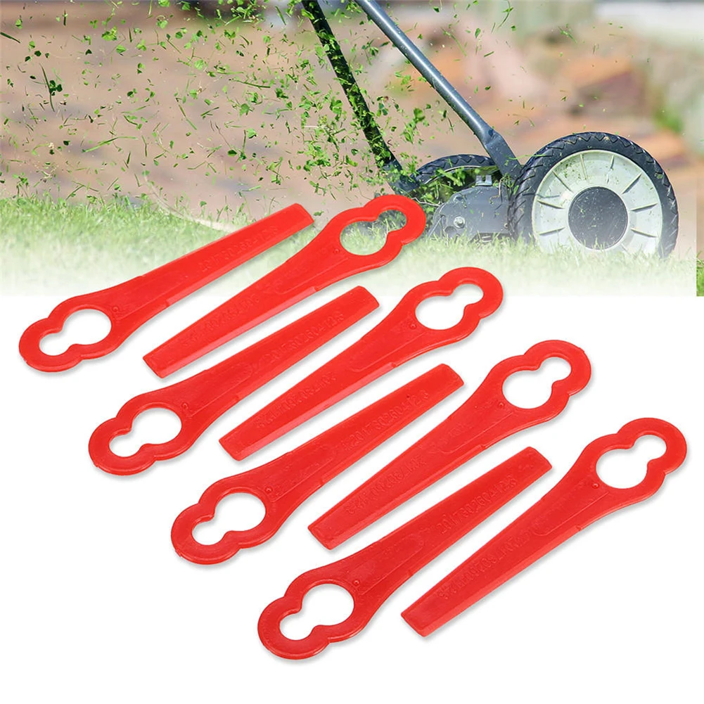 Lama Decespugliatore 100 Lame Plastica Per Tagliaerba - 85mm Ricambio Decespugliatore Lame Plastica PA6 - 8