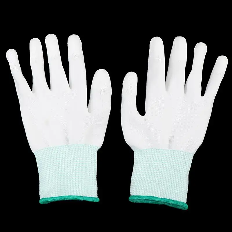 Gants Nitrile Jetables - Lot de 1 Paire - Taille L Rouge