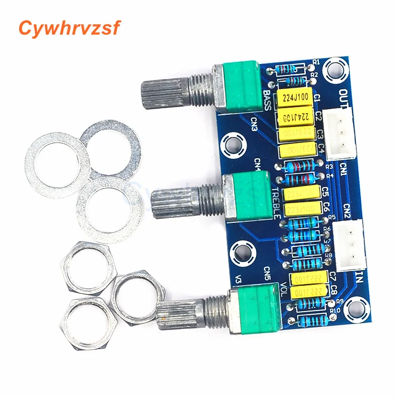 Xhm802 Amplifier Board High And Low Voltage Mixer Tone Board Volume