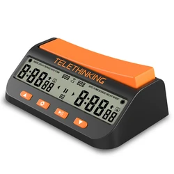 Digital Chess Clock - Professional Portable Game Timer with Five Modes (GC01)