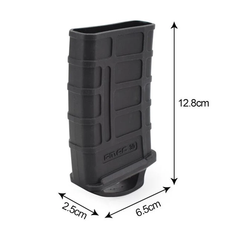 Tactical M4 M16 Fast Magazine Rubber Holster for 5.56 Mag Sleeve Pouch Anti-slip Cover Protective Airsoft Hunting Accessories magazine pouch ammo pouch airsoft accessory ammunition bag
