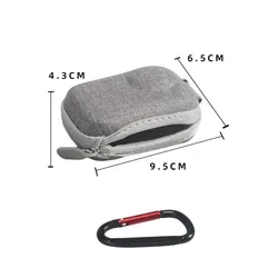 Compact Shockproof Storage Case - Protective Organizer - GRAY COLOR