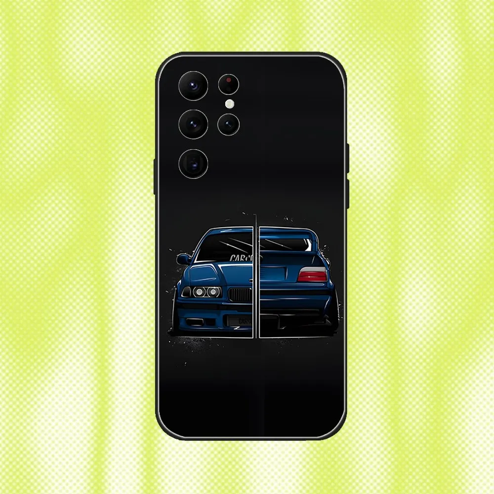 Vintage M3 E36 DTM-Inspired Phone Case - Black Soft Cover