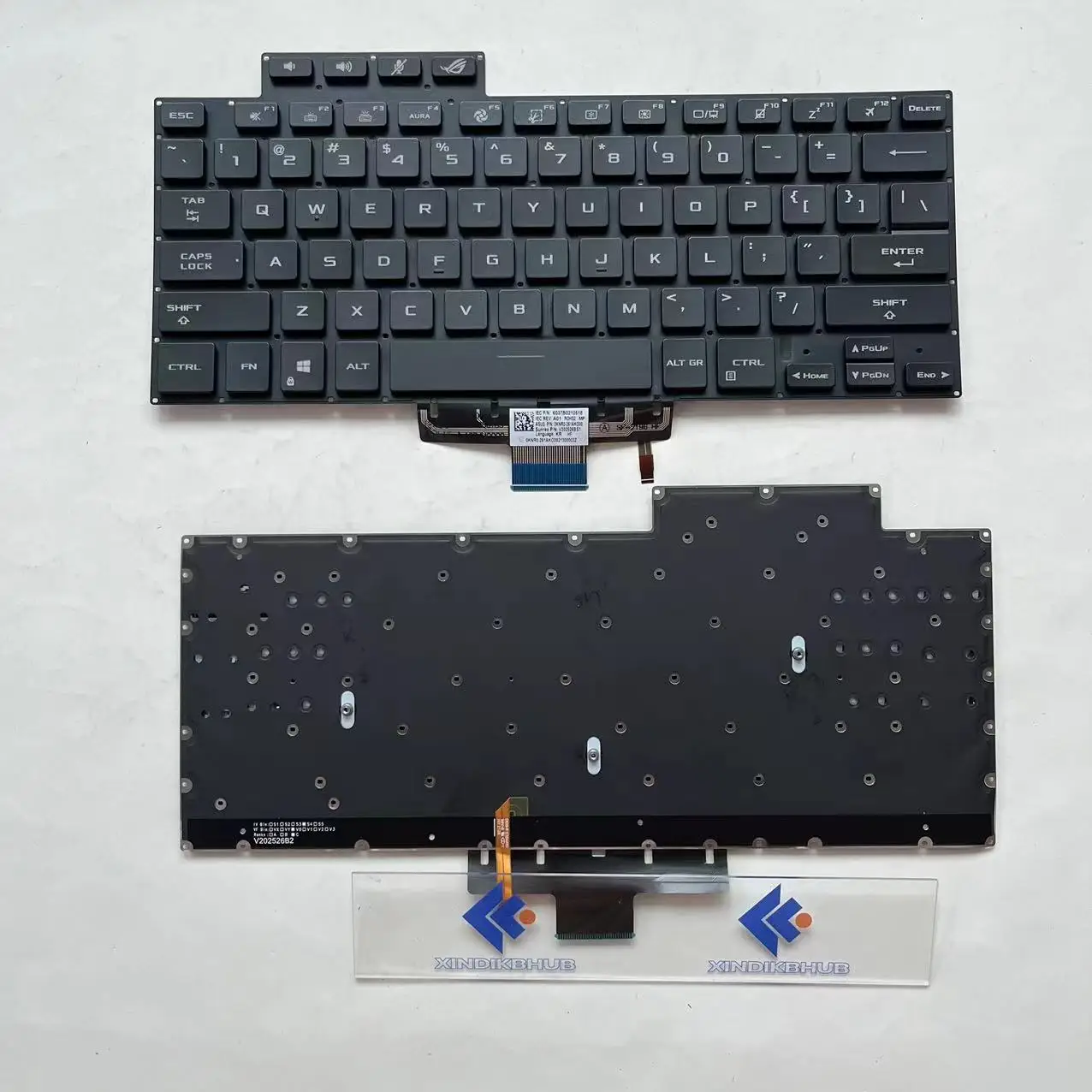 

XIN-Russian-US RGB Backlight Laptop Keyboard For Asus Zephyrus ROG 16 G16 GA503 GA503QR GU603 GU603HM 2021 Years