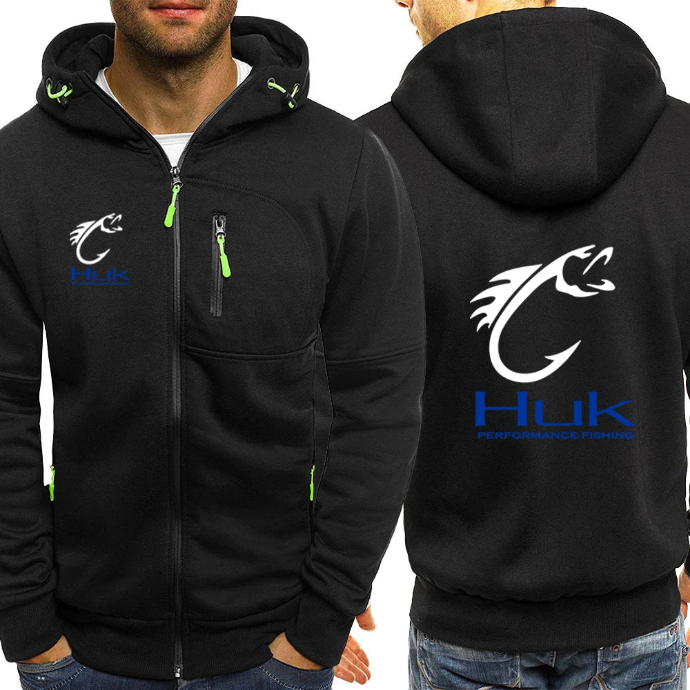 Men's Cotton Hoodie Casual Long Sleeve Zipper Cardigan