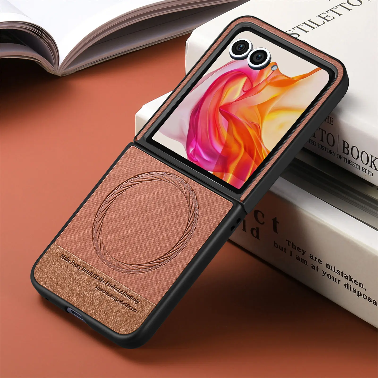 Magnetic Fabric Texture Shockproof Case with Magsafe Compatibility