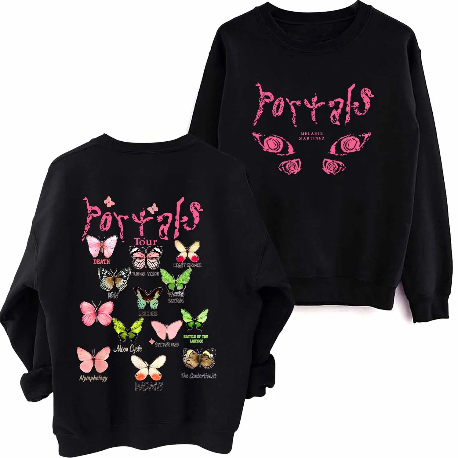 

Melanie Martinez Portals Tour 2024 Sweatshirt Man Woman Harajuku Round Neck Long Sleeve Oversized Fans Gift