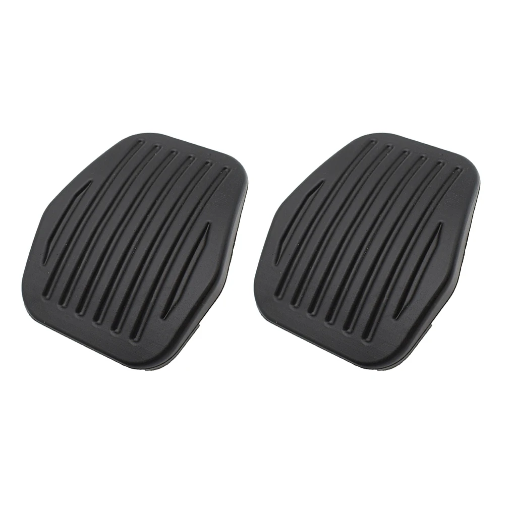 2Pcs Car Clutch Brake Pedal Rubber Pad Cover For Ford Focus CMax 2003