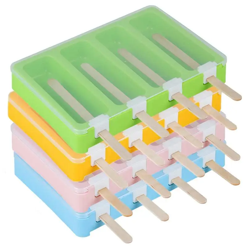 

Форма для мороженого из пищевого полипропилена, летняя детская форма для мороженого, сделай сам, домашний десерт, фруктовый сок, мороженое