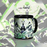 Mug en céramique One Piece 350 ml, tasse à café en céramique thermosensible changeant de couleur, accessoires d'anime de dessin animé, cadeaux parfaits pour les filles 6