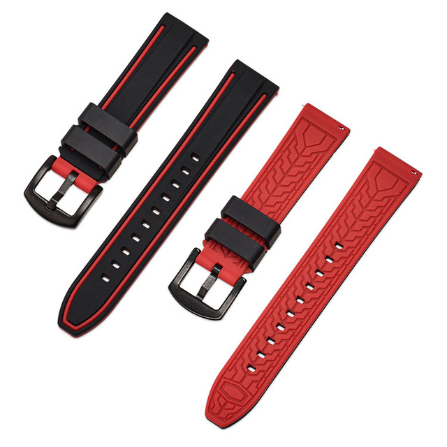 20mm Silicone Band Casual Silicone Watch Strap for Huawei Watch 3 Pro 48mm 46mm Huawei Gt2 Pro Strap Huawei Gt2e Band Men