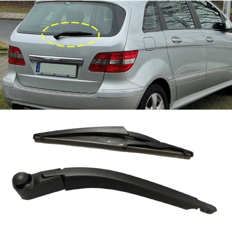 Braccio Tergicristallo Posteriore Per Mercedes Classe B W245 (2005-2010) – Set Spazzole Abslack, Sostituzione A 245 820 08 44