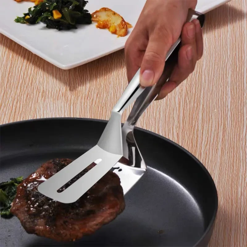 

Creative Multifunctional Kitchen Household Food Clip Stainless Steel Steak Clip Bread Clip Pancake Clip Barbecue Clip