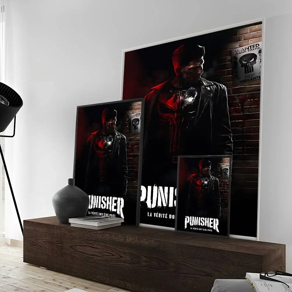 DIY Sticky Poster - The Punisher Art Print | Nordic Home Decor
