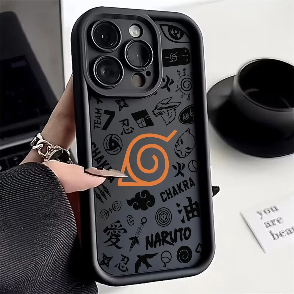 Japan Anime Themed Phone Case - Vibrant Design with Iconic Characters