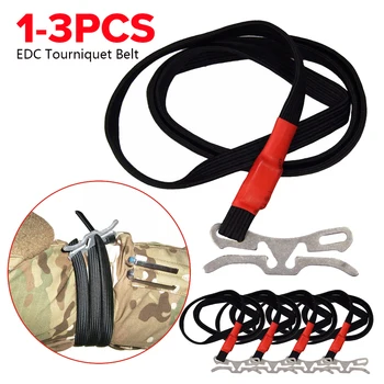 1-3PCS EDC Emergency Survival Tourniquet Self Defense First Aid Medical Ropes Outdoor Camping Tactical Accessories 1