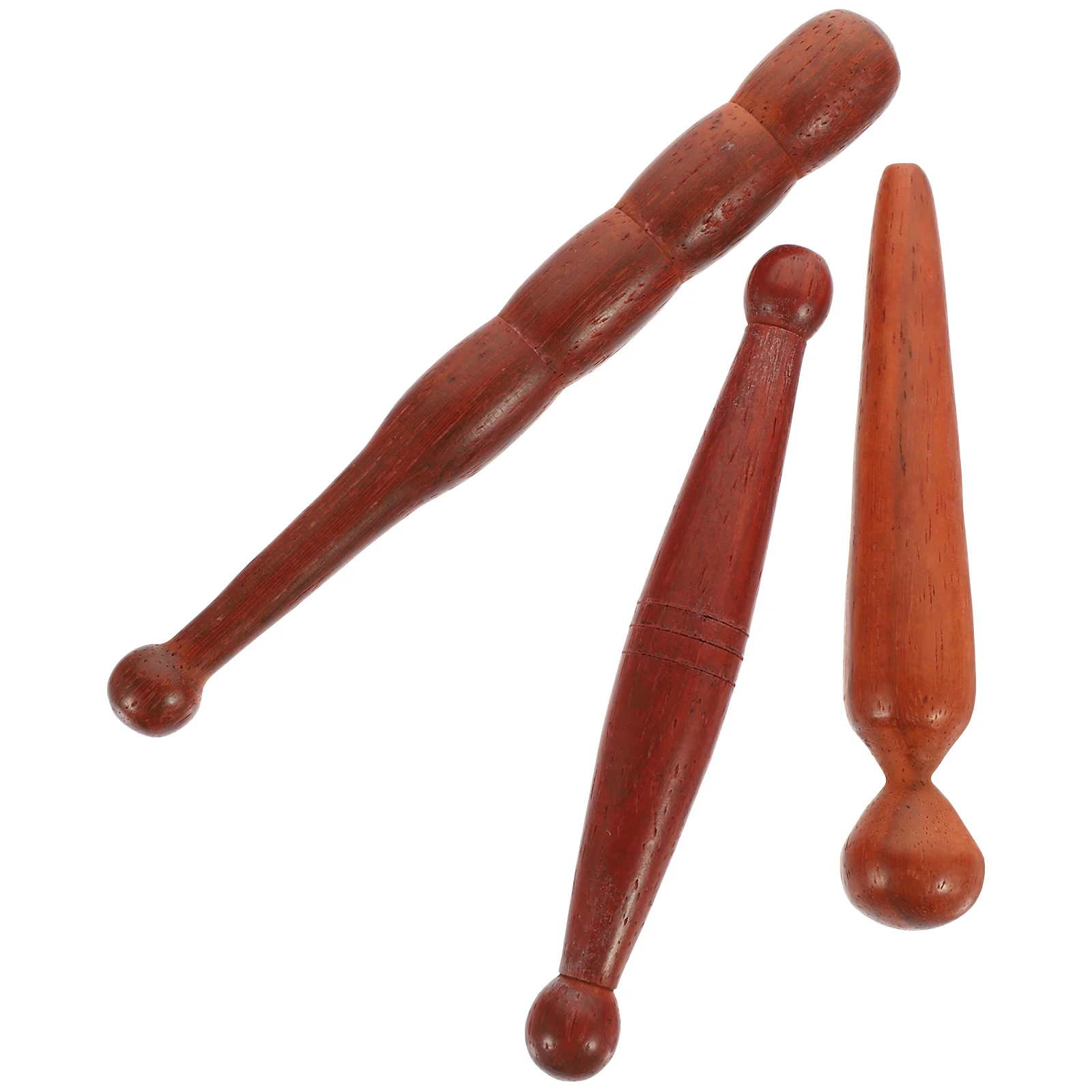 

3 шт., деревянные массажные палочки для ног