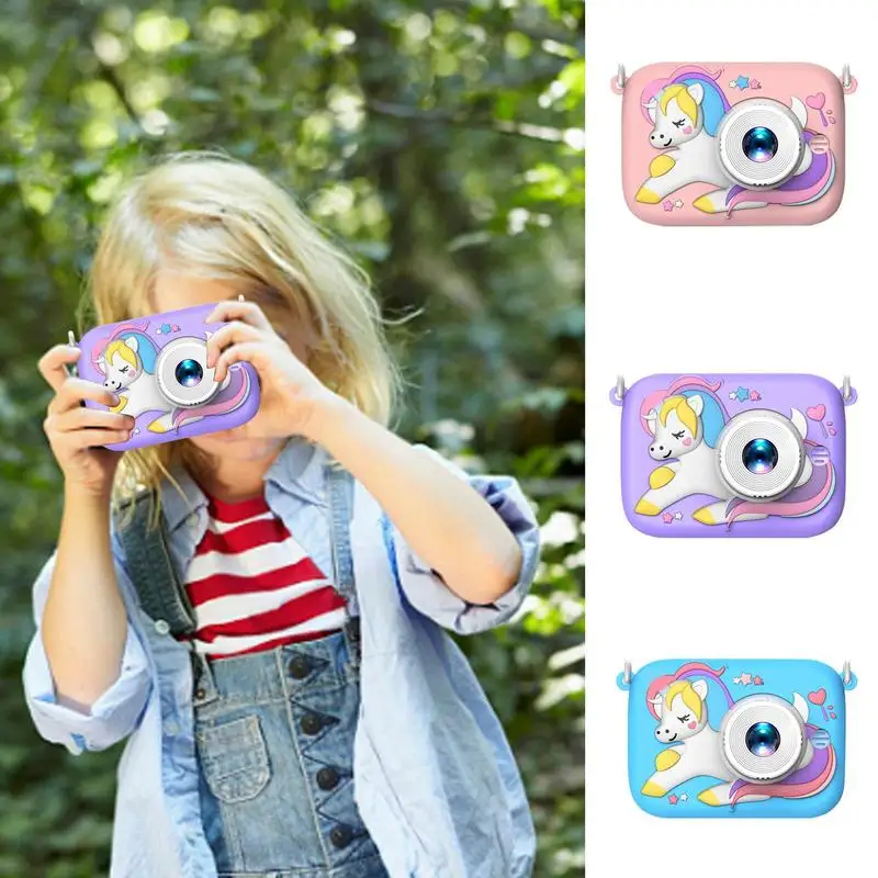 

Digital Camera HD 1080P Portable Kids Camera Toys Video Camera Recorder Dual Lens HD Kids Action Camera Outdoor Toys