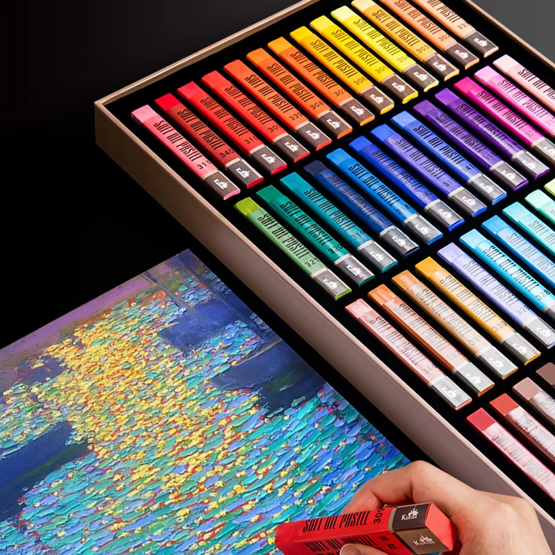 Professional Solid Oil Painting Mini48 Colors Portable Beginner Art Oil Painting Pigment Drawing Graffiti Student Art Supplies