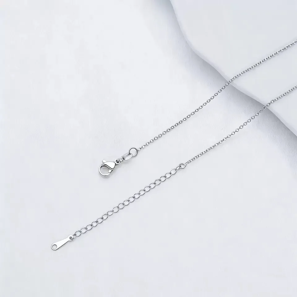 Adjustable Thin Chain Choker Necklace for Women - Elegant Pendant Jewelry for Daily Wear and Gifts