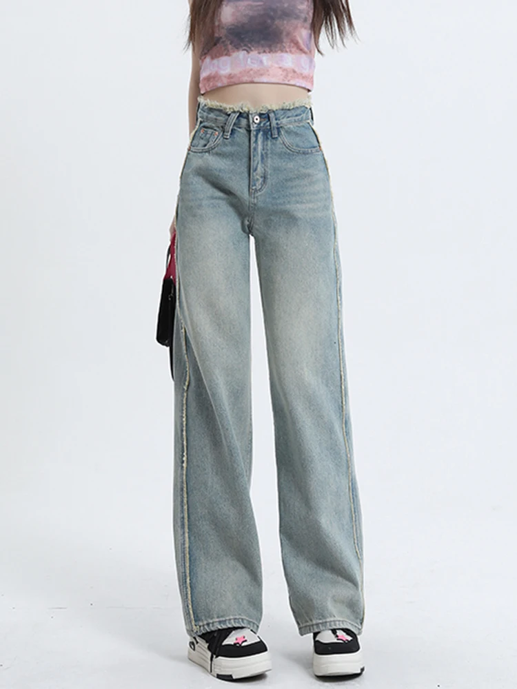 Baggy Regular Jeans - Pale denim blue - Ladies