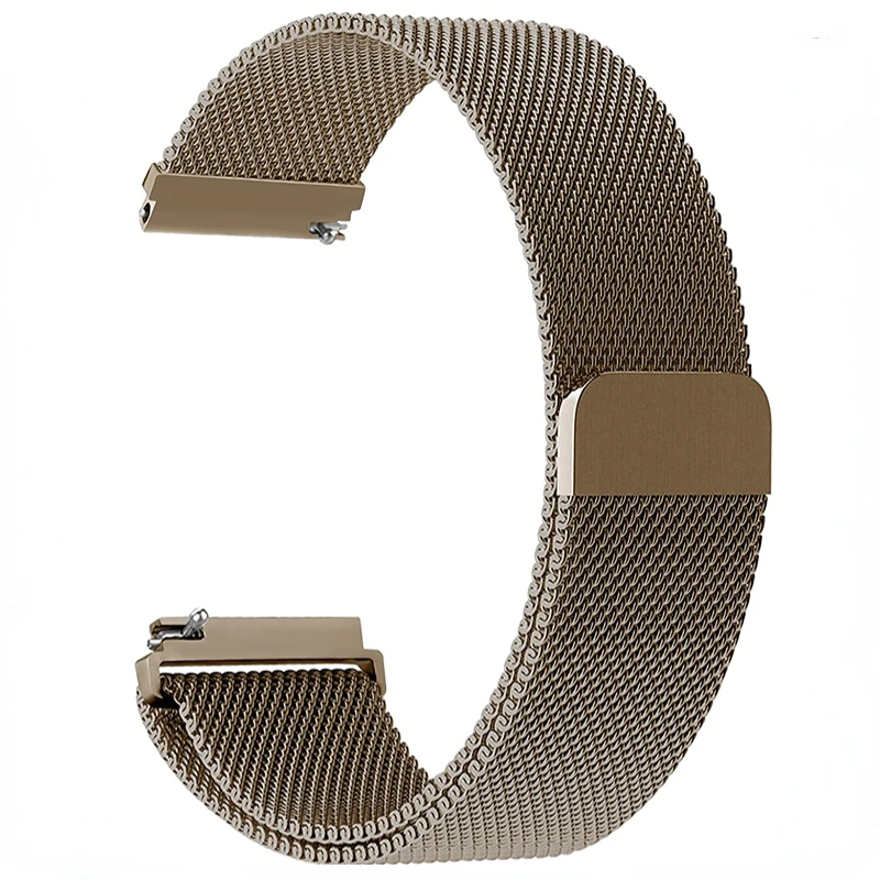 Elegant Milanese Loop Metal Bracelet Band – Premium Adjustable Strap