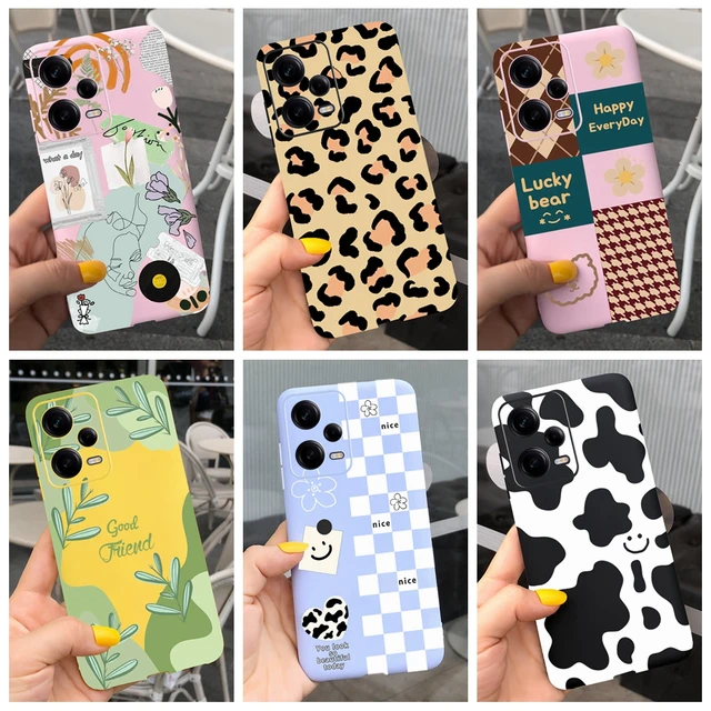 Funda De Teléfono Azul Doodle Para Xiaomi Redmi Note 12S 12 Pro PLus 4G 5G  Moda Cómoda Para Sentir Gao Jiahui unisex