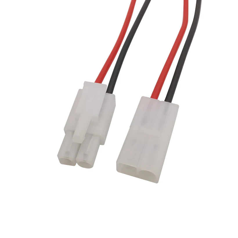 Câble de charge XT60 pour batterie RC, 10cm, connecteurs dénudés, prêt à souder.