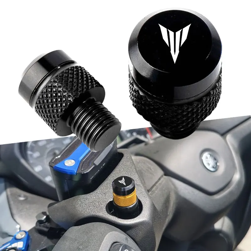 Motorcycle Mirror Hole Plugs Screws Bolts Accessories for Yamaha MT 07 09 10 MT10 MT25 FZ09 FZ07 MT07 MT09 SP motorcycle mirror motorcycle mirrors motorcycle mirror plugs