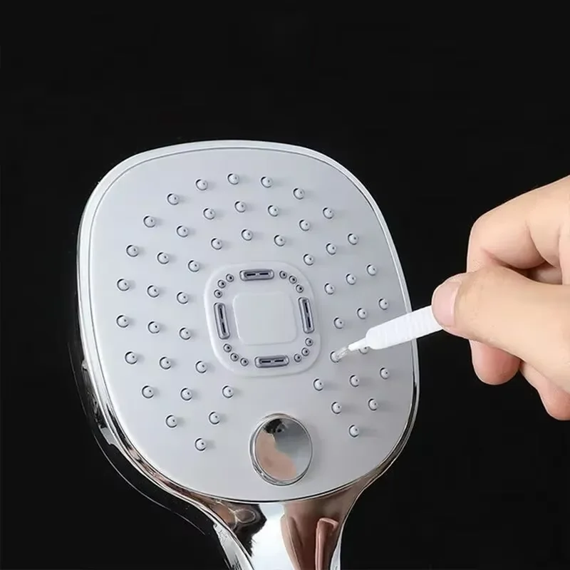 Shower Cleaning Brush Bathroom Micro Nylon Brush Nozzle Anti-blocking Cleaning Tools Bathroom Accessories